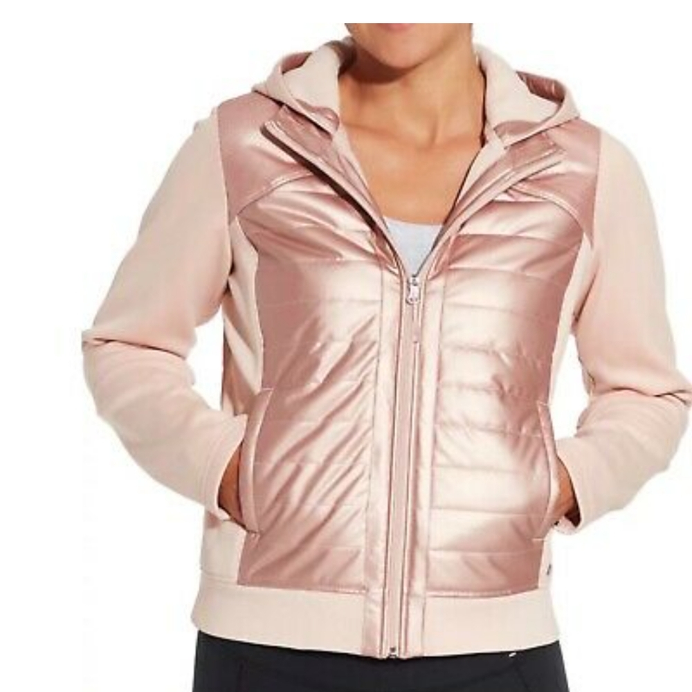 Puffer jacket pink